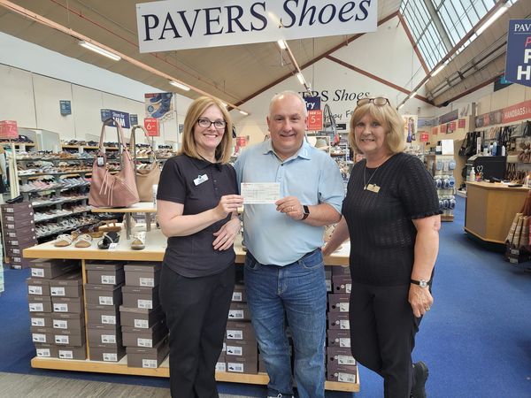 Pavers Foundation has recently donated £1,000 to The Kieran McDade Foundation